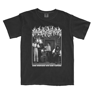 What We Do In The Shadows Movie Black Screen Printed Shirt for fans of Horror and Comedy