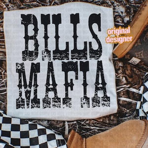 Vintage Buffalo Png, Grunge Buffalo Fußball png, Trendiger Spieltag png, Fußballsaison Sublimation, Rechnungen Mafia Fußball digitaler Download