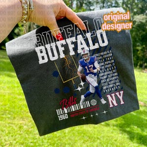 Retro Buffalo Png, Vintage Buffalo Fußball png, Buffalo Spieltag png, Fußball Sublimation, Spieltag digitaler Download, Spieltag Shirt Design