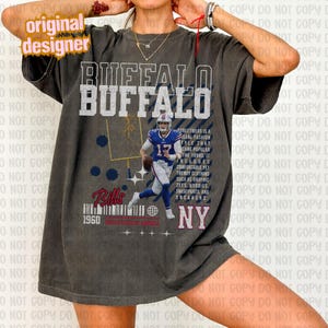 Retro Buffalo Png, Vintage Büffel Fußball png, Büffel Spieltag png, Büffel Fußball Sublimation, Spieltag Digitaler Download