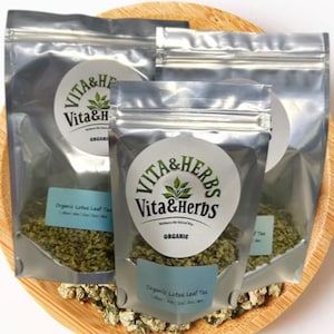 Organic Dried Lotus Leaf Tea Flower Floral Herbal Tea 1/4oz - 1LB