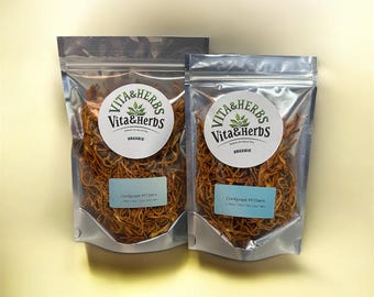 Cordyceps Militaris essiccato biologico 1 oz - 1 LB