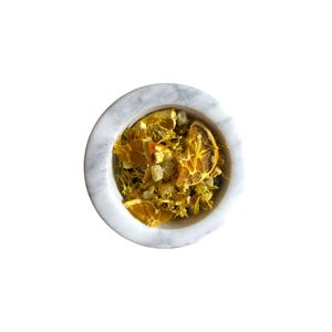 Organic Dried Citrus Orange Fruit Tea Flower Floral Herbal Tea 1/4oz - 1LB