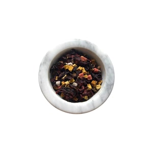 Organic Dried Strawberry Macaroon Tea Flower Floral Herbal Tea 1/4oz - 1LB