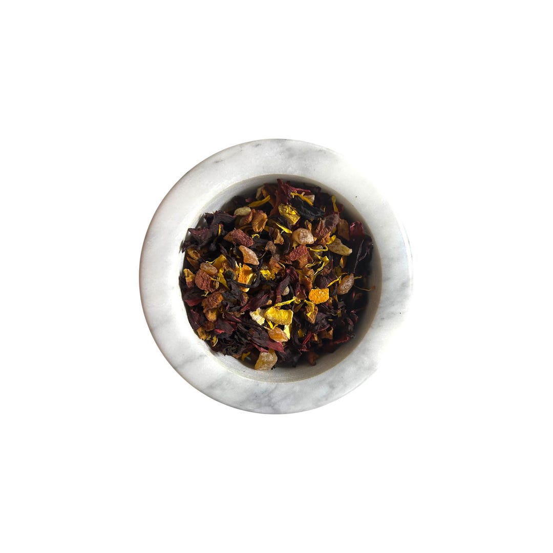 Organic Dried Mix Fruit Tea Flower Floral Herbal Tea 1/4oz - 1LB - Etsy