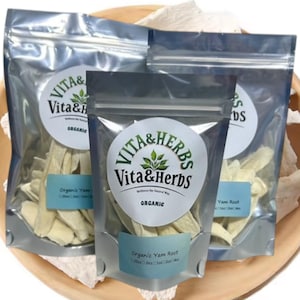 Organic Dried Yam Root Tea Herbal Tea 1/4oz - 1LB