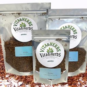 Organic Dried Redbush Rooibos Tea Aspalathus Linearis Flower Floral Herbal Tea 1/4oz - 1LB