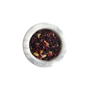 Organic Dried Strawberry Vanilla Tea Flower Floral Herbal Tea 1/4oz - 1LB