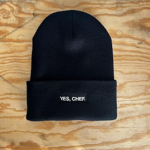 YES CHEF Embroidered Hat - Foodie Gift