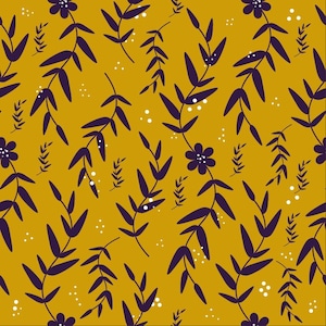 Purple Mustard Dress - Etsy