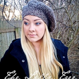 Women&#39;s Tam Beret Brown Tweed Hat Waterproof  Wool