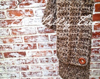 Women's Scarf 55" Chunky Cable Knit