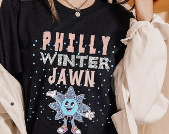 T-shirt unisexe Philly Winter Jawn