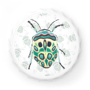 Picasso Bug-Inspired Bottle Opener, Unique Gift Insect Lovers, Eco-Friendly Barware, Housewarming