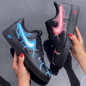 Custom Nike Air Force 1 x Lightning Thunder
