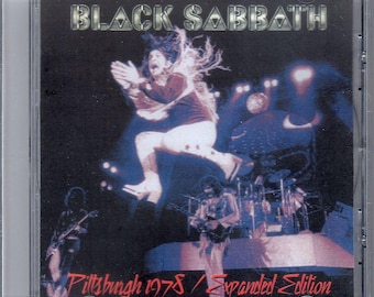 Vtg 1978 Black Sabbath Concert T-shirt Blue L 70s Ozzy