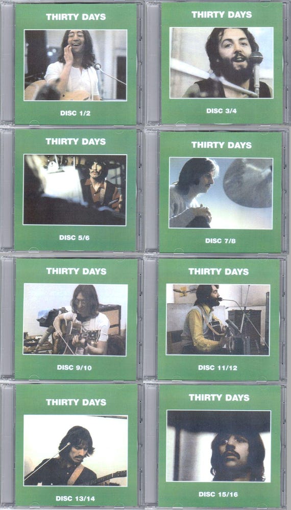 The Beatles – Thirty Days - Get Back Sessions (17cdset) Brand New