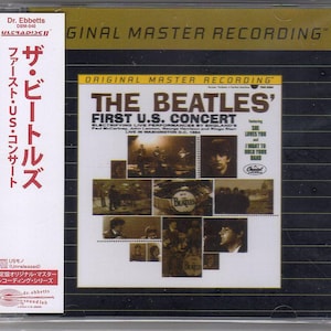 The Beatles - First U.S. Concert - Dr. Ebbetts - Japan Obi CD - Near Mint