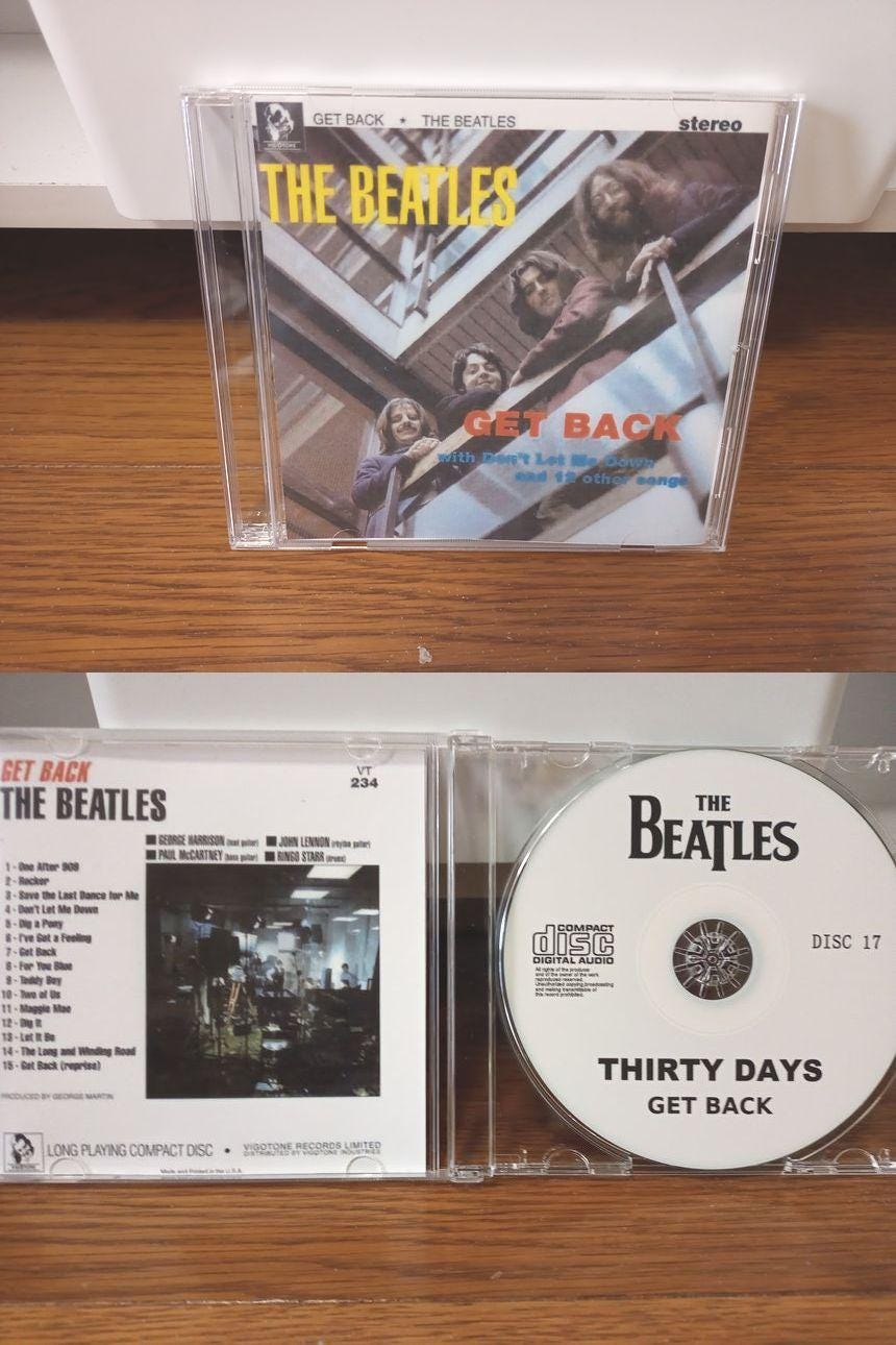 The Beatles – Thirty Days - Get Back Sessions (17cdset) Brand New