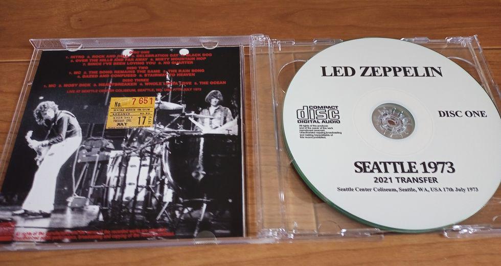 Led Zeppelin - Seattle 1973 (3CD) Brand New - Etsy