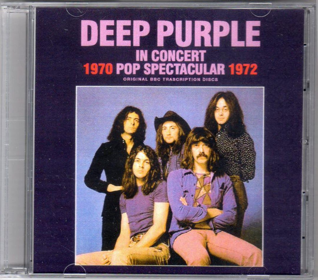 DEEP PURPLE - in Concert 1970/1972 (2CD) Brand New - Etsy