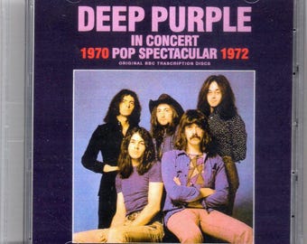 DEEP PURPLE - in Concert 1970/1972 (2CD) Brand New - Etsy