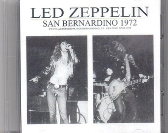 Led Zeppelin 3 CD Set St. Valentine's Day Massacre Live in Nassau