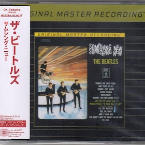 The Beatles - Something New - German Stereo LP - Odeon Japan Obi CD - Near Mint