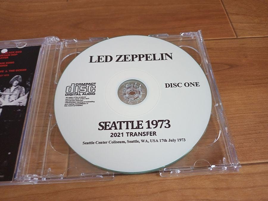 Led Zeppelin - Seattle 1973 (3CD) Brand New - Etsy