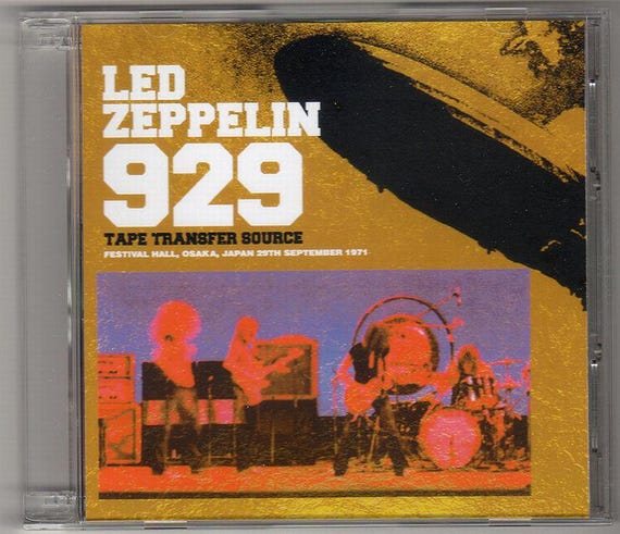 Led Zeppelin - 929: Tape Transfer 1971 (3CD) Brand New - Etsy