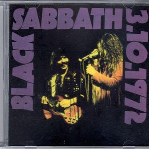 Black Sabbath - San Francisco 1972, tout neuf