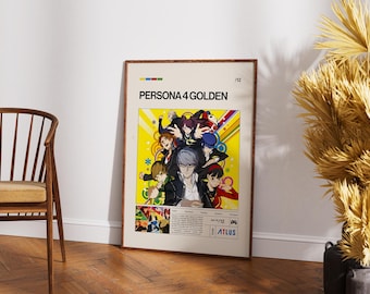 ペルソナ4 ボックスアート - ポスター 13x19 - Etsy 日本