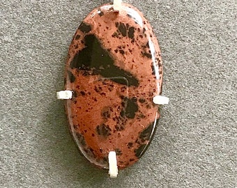Mahogany Obsidian pendant