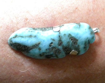 Larimar pendant - free style