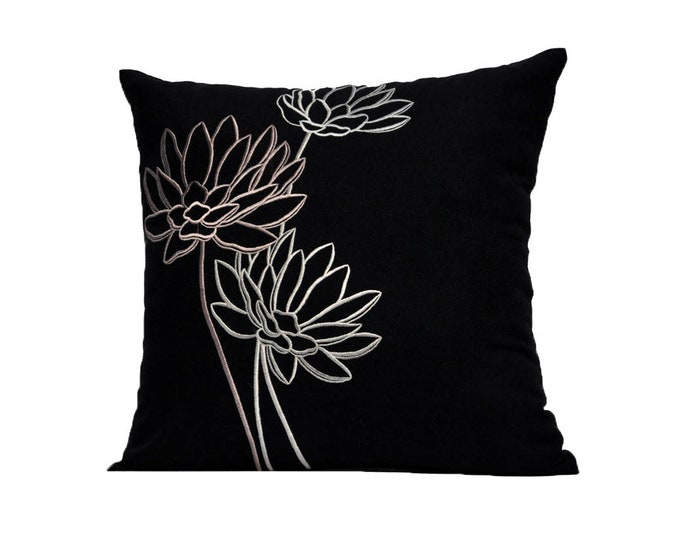 Taie D'oreiller Carrée 45x45cm Motif Chat - Déco De Ferme Rustique Et Florale