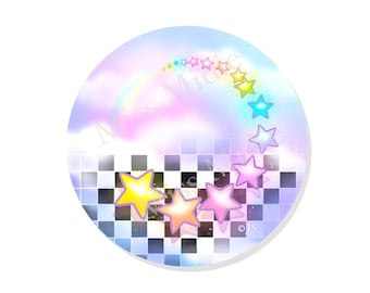 Retro Rainbow Prism Vinyl Sticker | Fun 80's Inspired