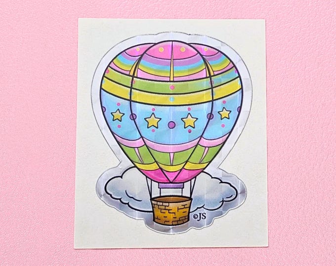 Pastel Prism Hot Air Balloon Sticker Mod