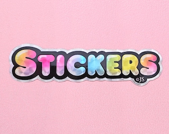 Prism Rainbow Stickers Die Cut Style Sticker