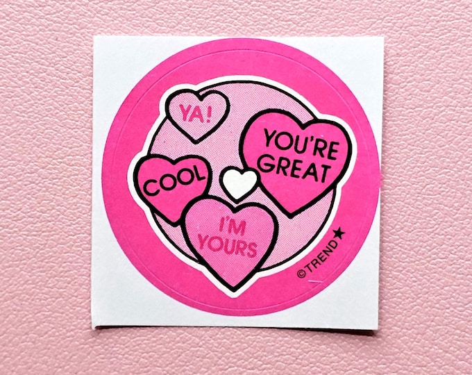 Trend Retro Cherry Candy Scratch & Sniff Sticker - T-83713 - New, Not Vintage