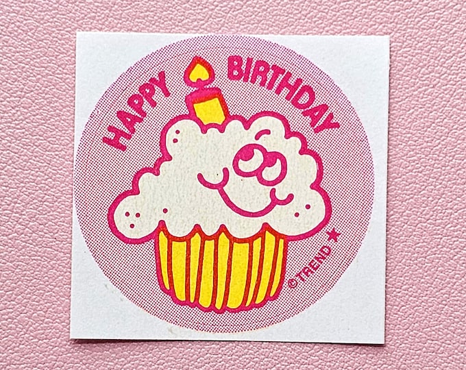 Trend Retro Whipped Cream Scratch & Sniff Sticker - T-83610 - New, Not Vintage