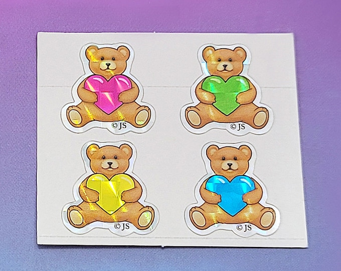 Prism Cute Bears Hearts Stickers Mod | Waterproof