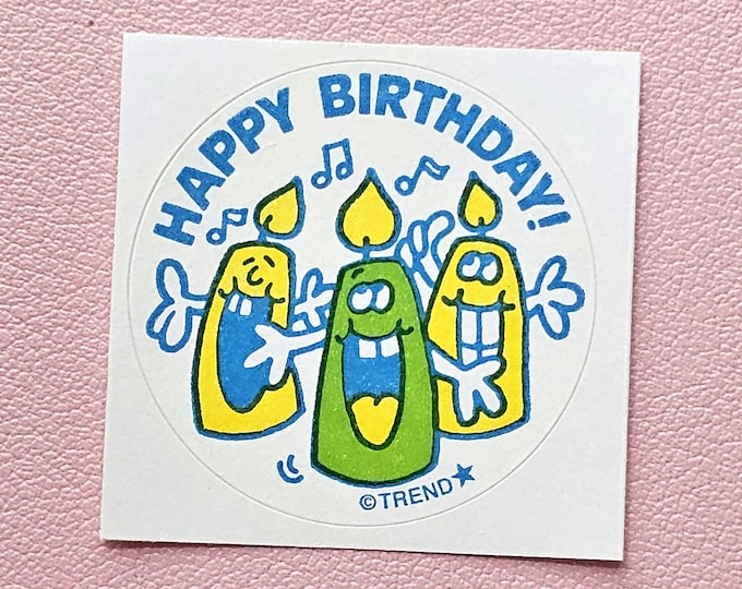 Trend Retro Party Time Scratch & Sniff Sticker - T-83643 - New, Not Vintage