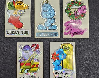 Vintage 80's Decal Specialties BJ Prism Moodie Sticker Mod