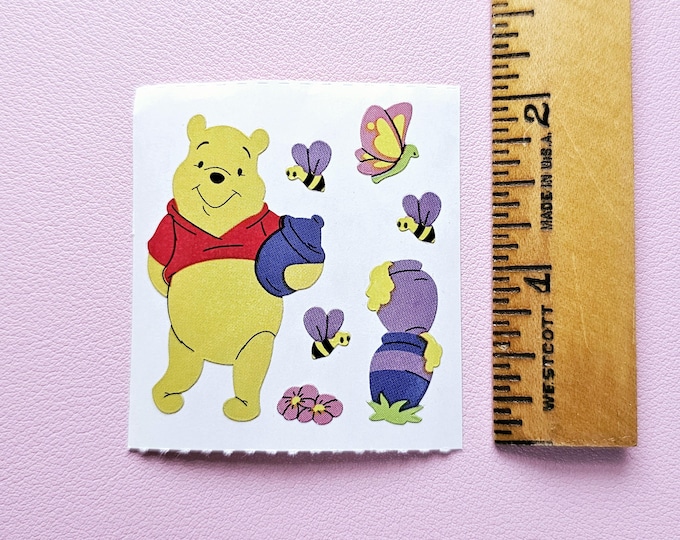 Vintage Sandylion PRISM Winnie The Pooh Sticker Mod