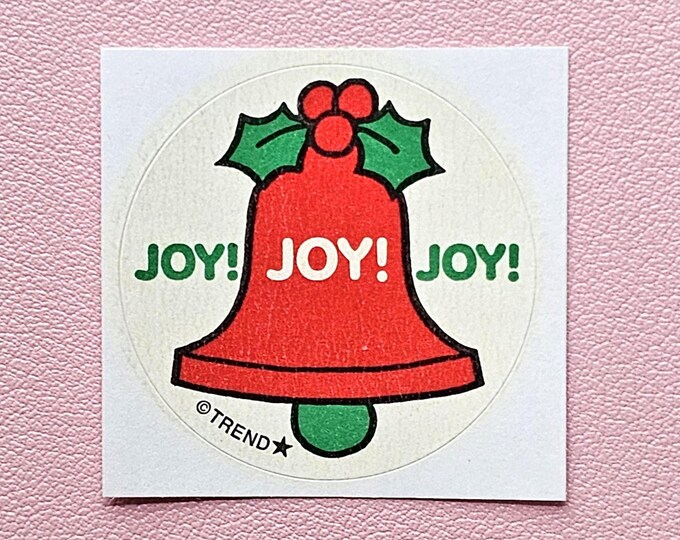 Trend Retro Holiday Cheer Scratch & Sniff Sticker - T-83715 - New, Not Vintage
