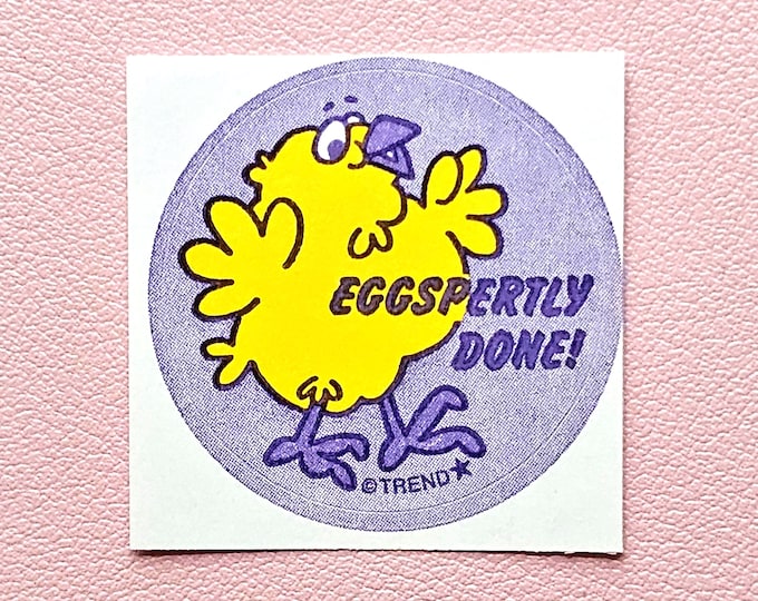 Trend Retro Lemon Scratch & Sniff Sticker - T-83656 - New, Not Vintage