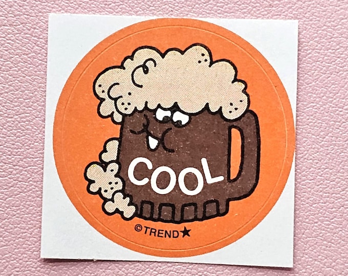 Trend Retro Root Beer Scratch & Sniff Sticker - T-83603 - New, Not Vintage
