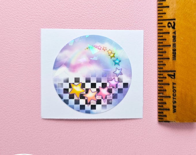 Prism Checkerboard Stars Sticker Mod