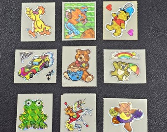Vintage 80's Decal Specialties BJ Expressions Prism Mini Sticker Mod