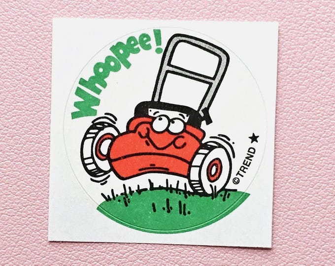 Trend Retro Green Lawn Scratch & Sniff Sticker - T-83623 - New, Not Vintage